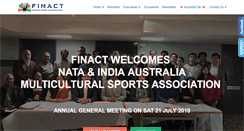 Desktop Screenshot of finact.net.au