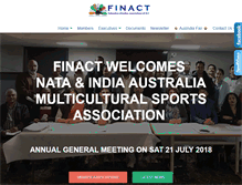 Tablet Screenshot of finact.net.au